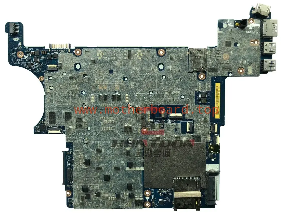 For Dell Latitude E6420 LA-6592P QM67 DDR3 CN-0C6JW1 C6JW1 Laptop Motherboard 2