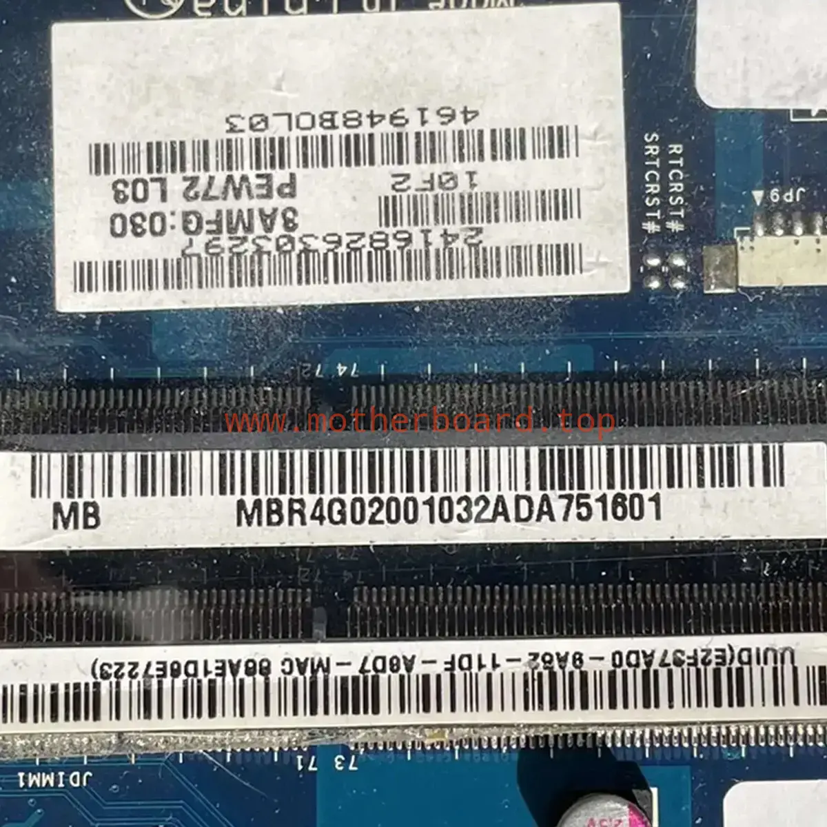 PEW72 LA-6631P For Acer 5336 5736 5736Z Series MBR4G02001 Mainboard GL40 DDR3 3