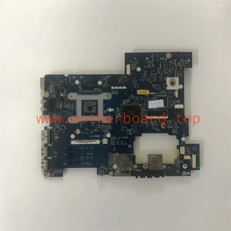 Laptop Motherboard For Lenovo Ideapad G470 PIWG1 LA-6759P HM65 DDR3 tested okay 2