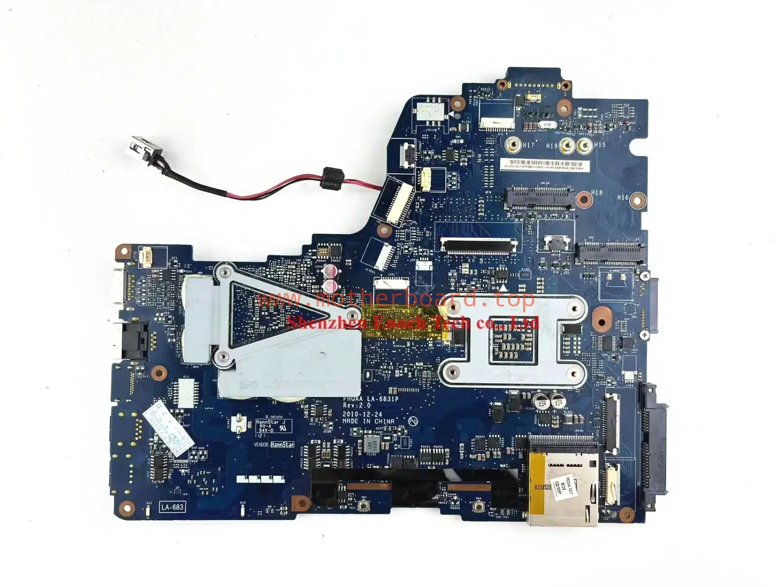 LA-6831P For Toshiba satellite P750 P755 GT540M HM65 2D Motherboard K000121720 2