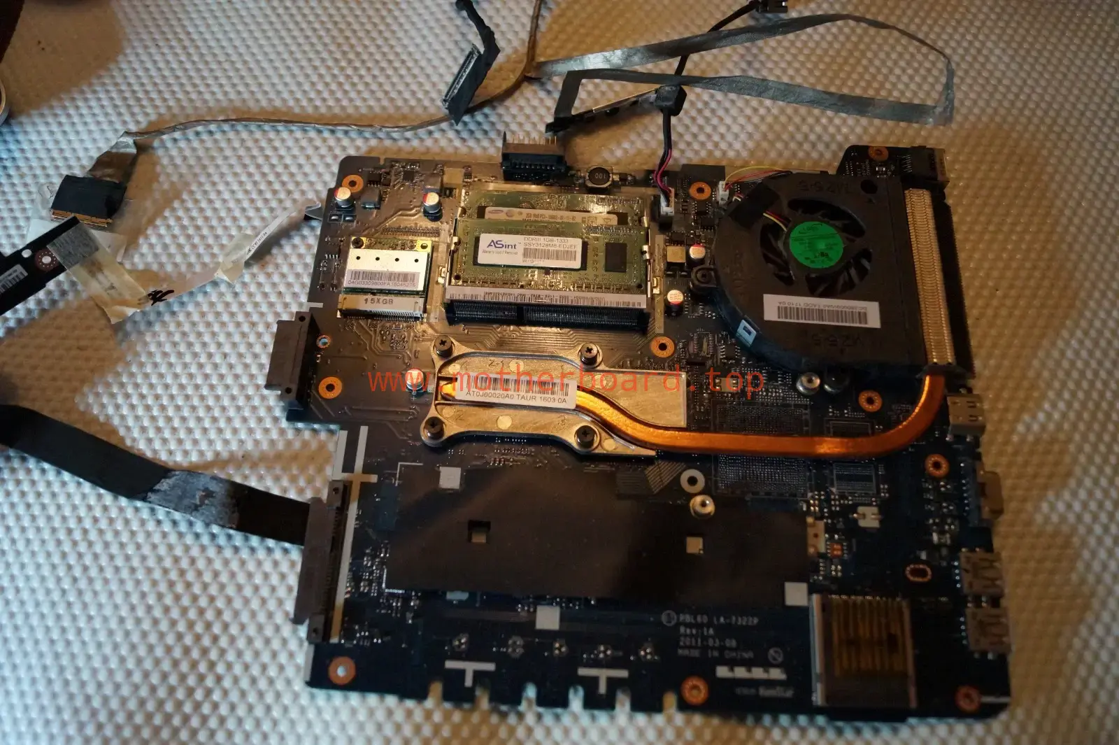MOTHERBOARD 60-N58MB2100 LA-7322P AMD E-350 1.6GHz FOR 15.6" ASUS K53U + EXTRAS