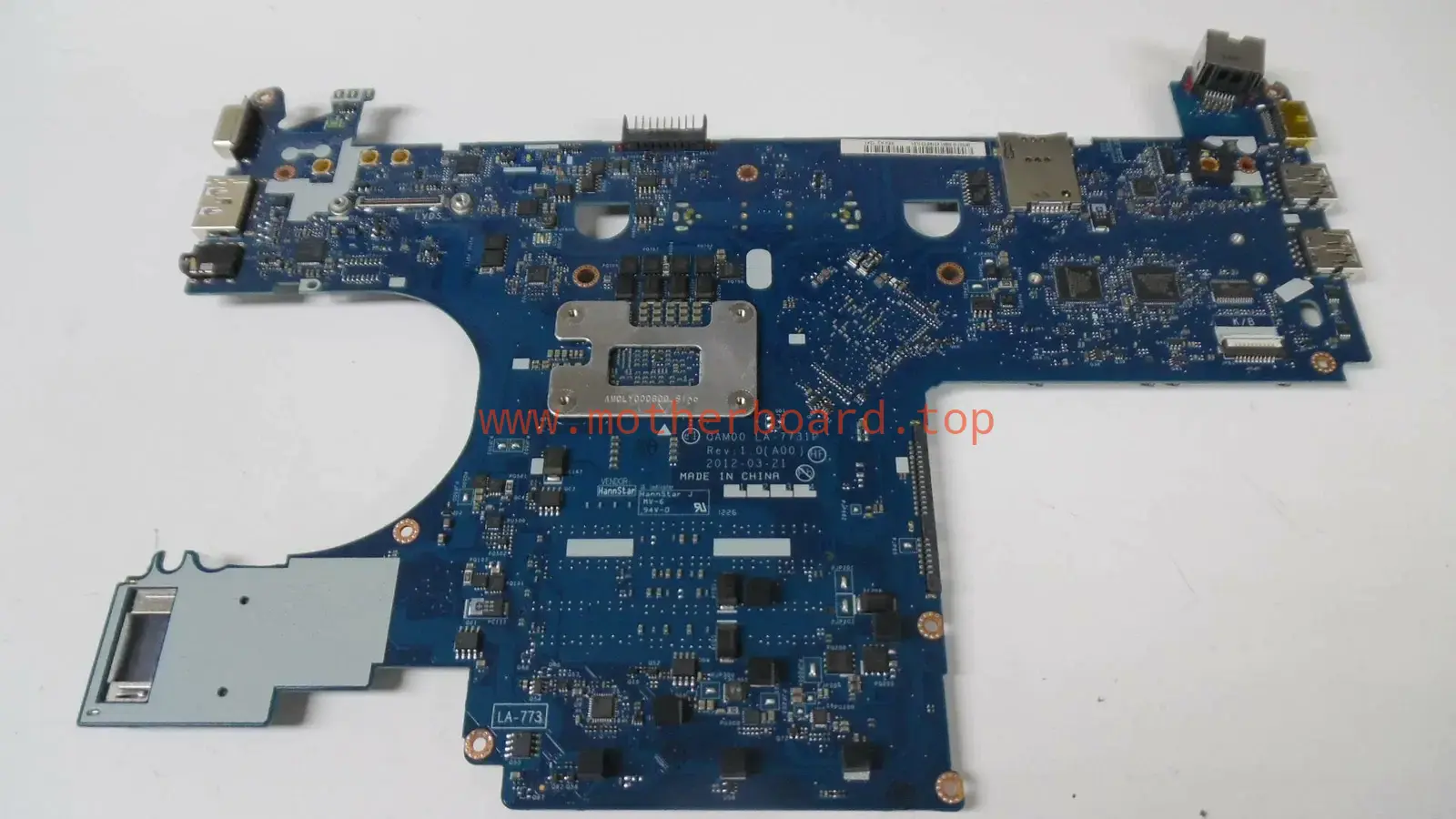 i7-3520M 2.9GHz Motherboard for Dell Latitude E6230 - LA-7731P - For Parts 2