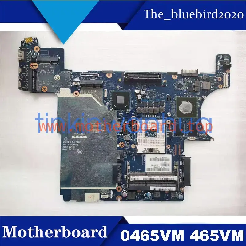 For Dell Latitude E6430 Motherboard LA-7782P CN-0465VM 0465VM TESTED
