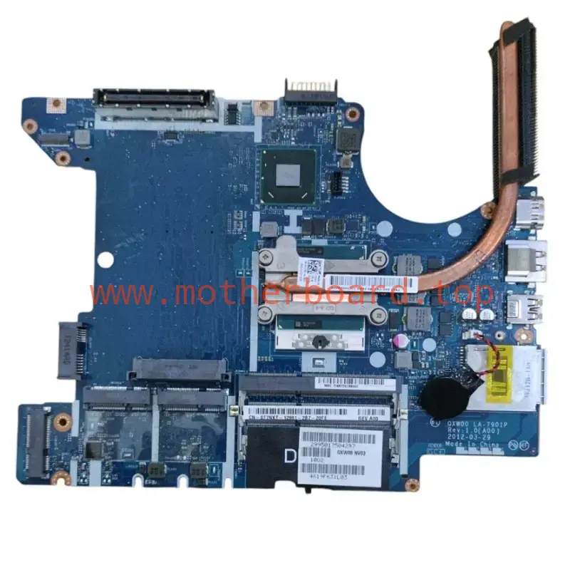 QXW00 LA-7901P Motherboard For Dell Latitude E5430 Laptop i3-3110M Processor