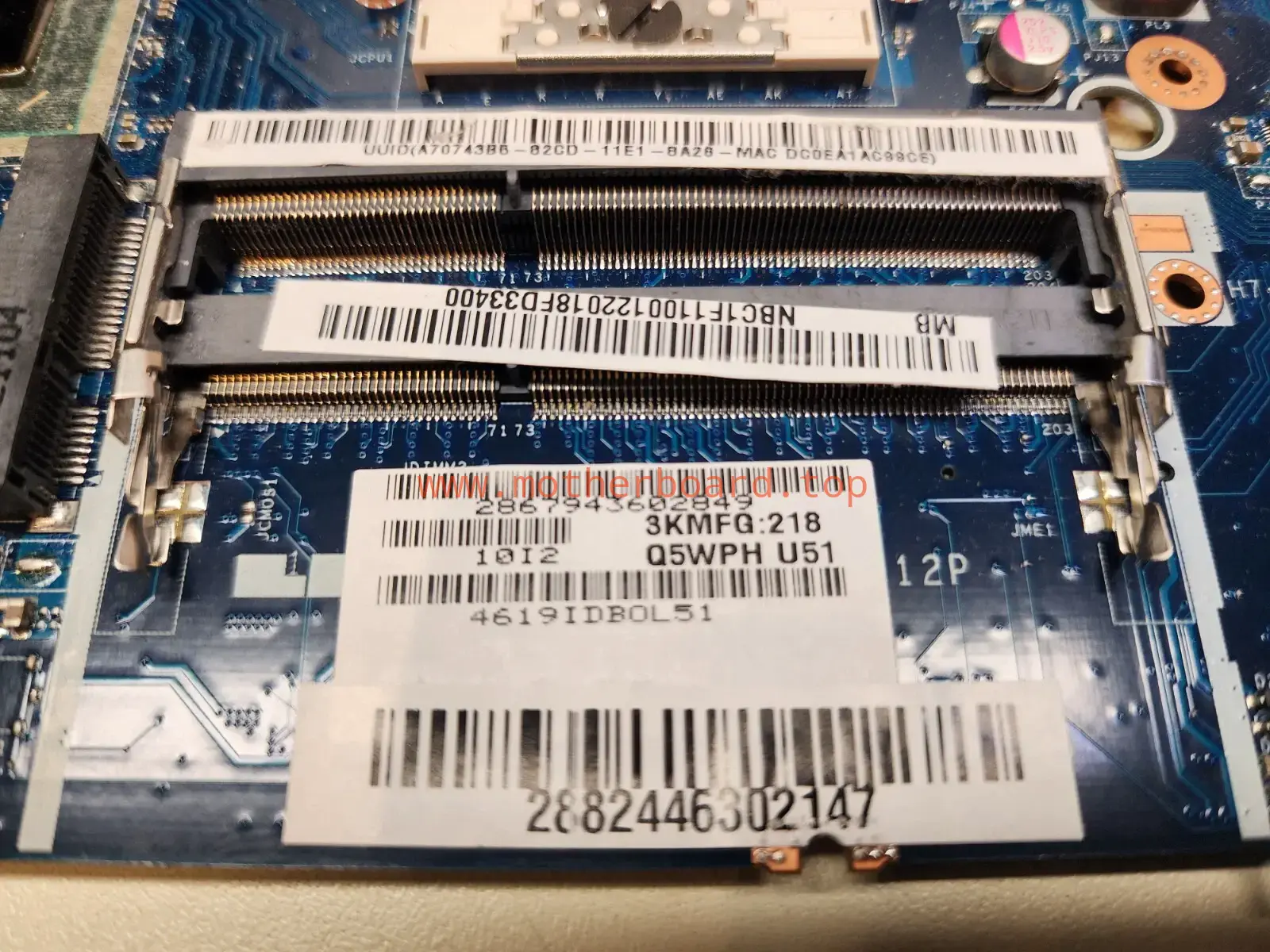 Acer NBC1F11001 Q5WPH U51 LA-7912P Motherboard For Acer Aspire. Fully tested. 4
