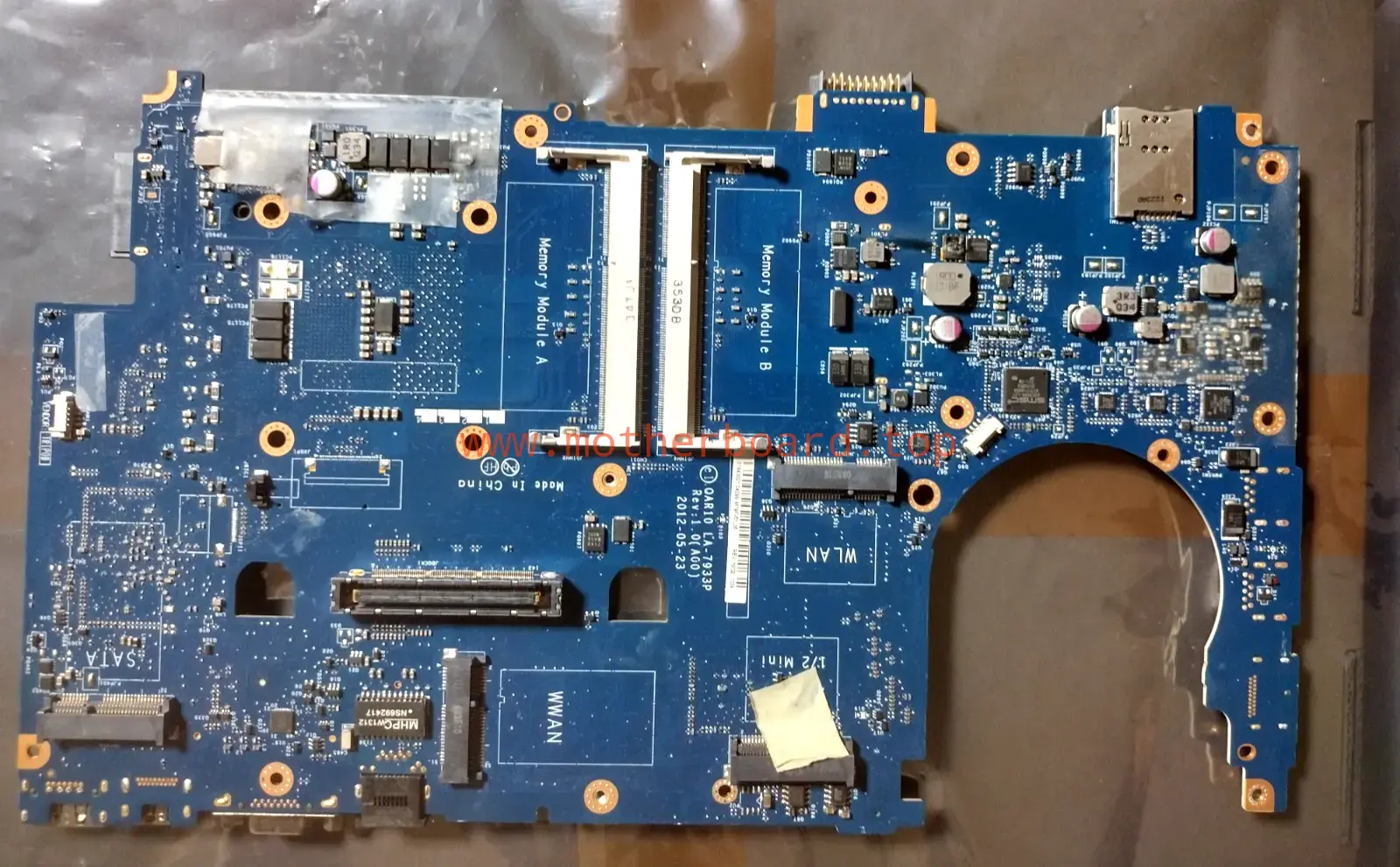 For Dell Laptop Precision M6700 QAR10 LA-7933P SLJ8A intel Motherboard CN-0P7V6Y 4