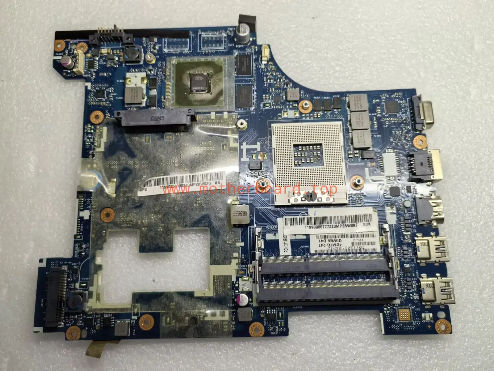 For Lenovo Ideapad G580 Laptop Motherboard HM76 QIWG5-G6-G9 LA-7981P