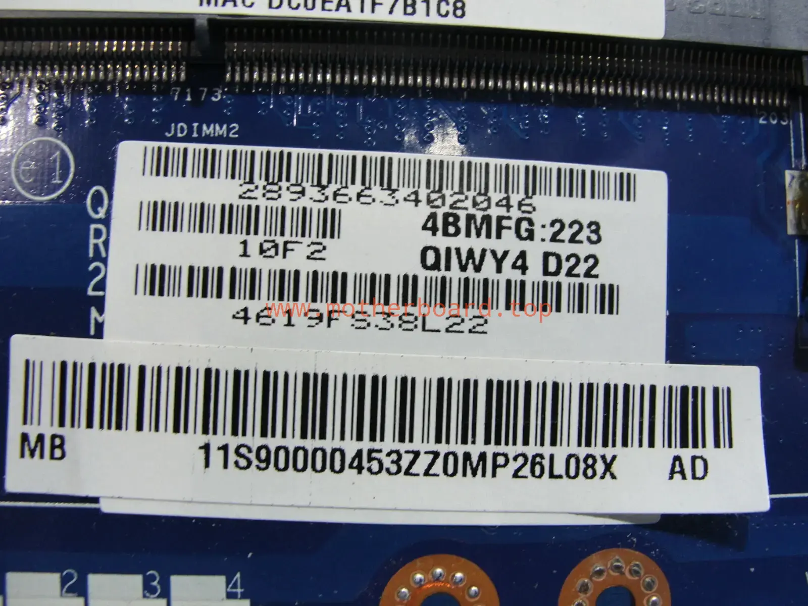 Lenovo IdeaPad Y580 15.6" Genuine Intel Motherboard LA-8002P 90000453 AS IS 3