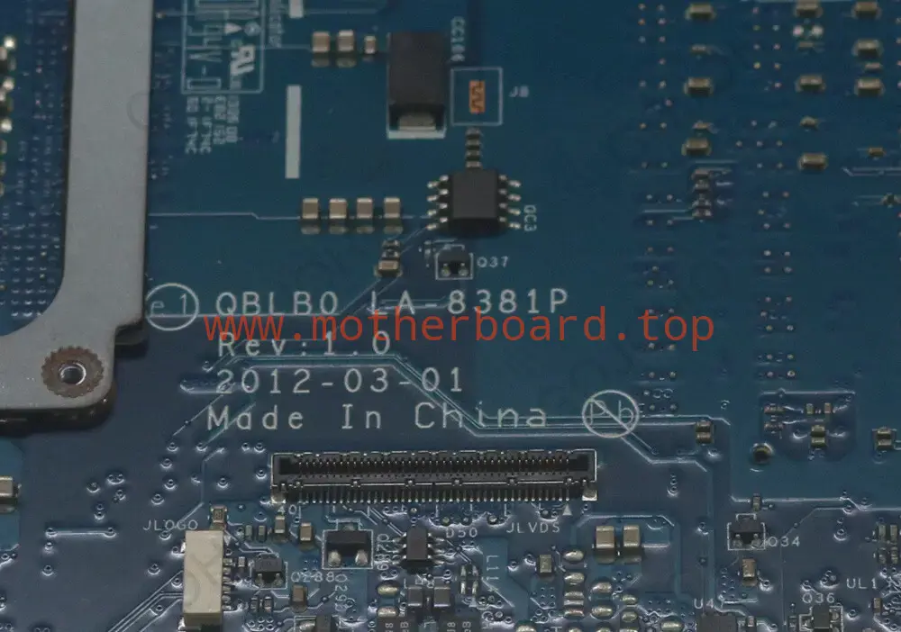 LA-8381P GT650M CN-0RH50G 0RH50G FOR Dell Alienware M14x R2 Laptop Motherboard 4