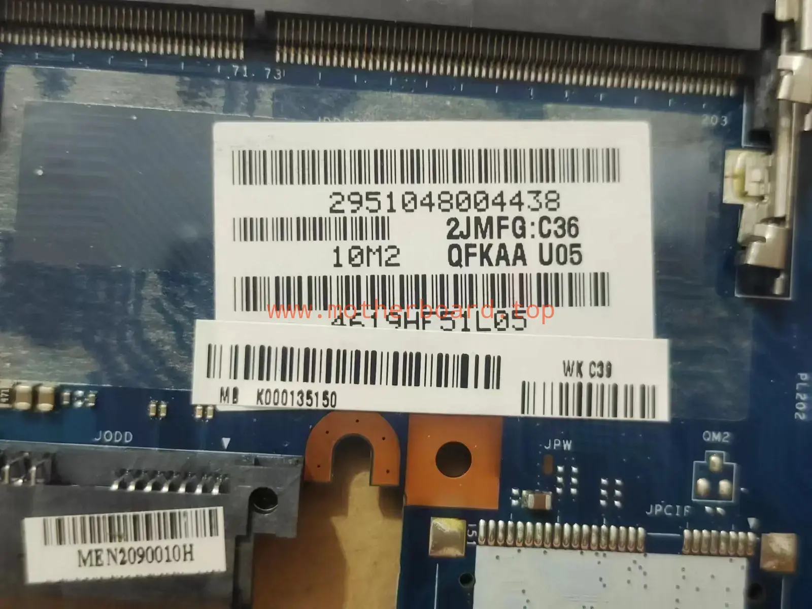 For Toshiba Satellite P850 P855 K000135150 HM76 QFKAA LA-8392P Intel Motherboard 2