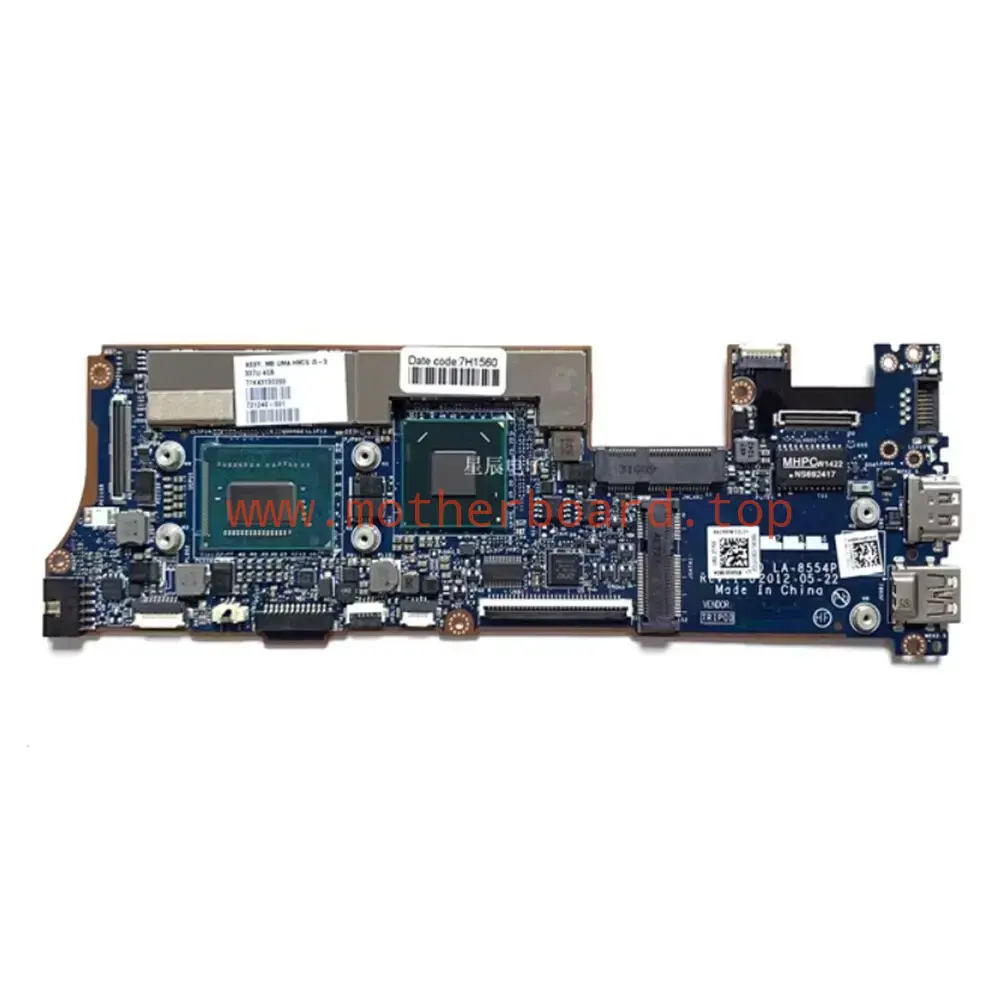 For HP Spectre XT 13 Laptop Motherboard i5-3337U LA-8554P 719560-001 *LH