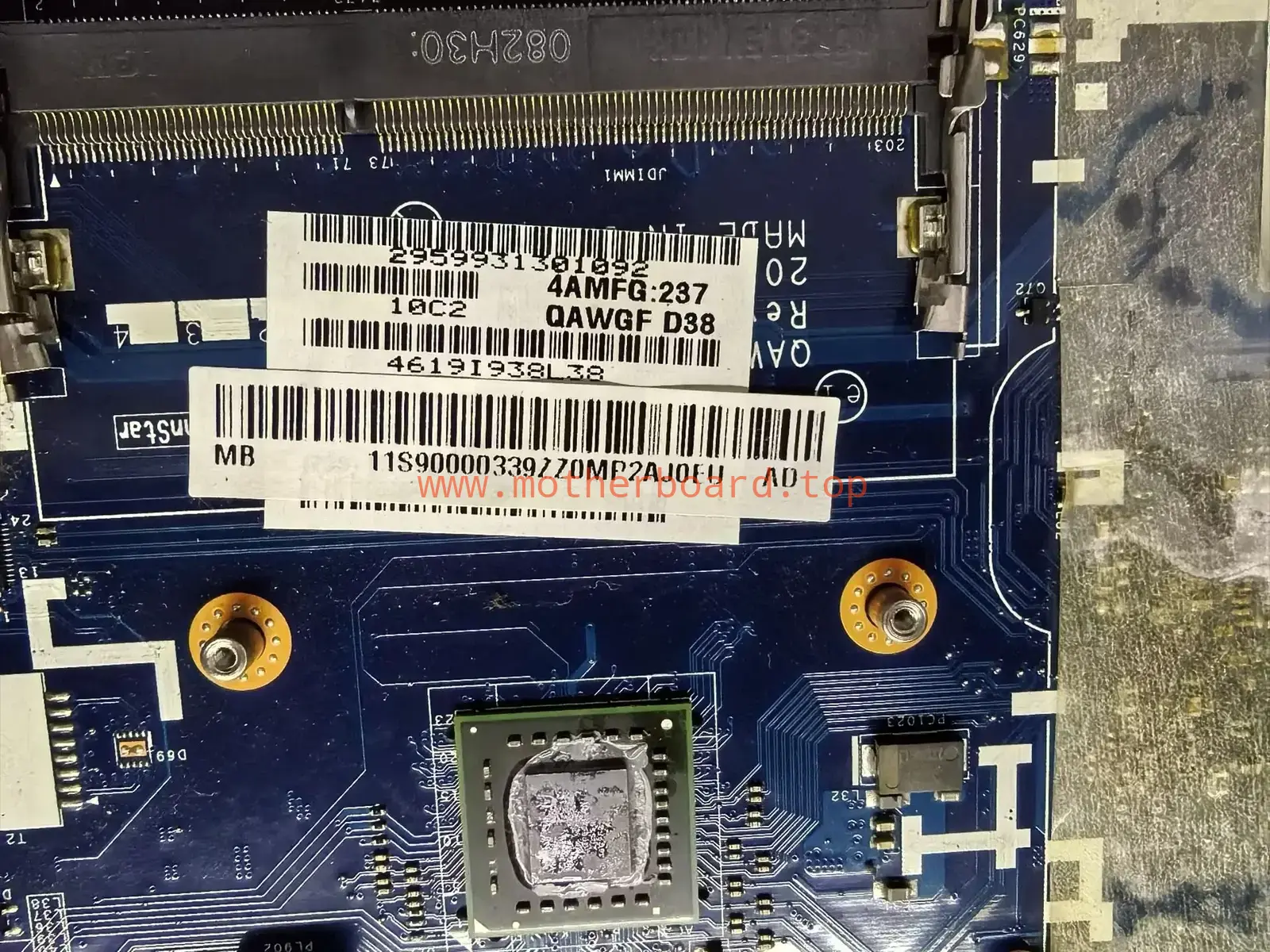 For Lenovo Ideapad G585 E1-1200 CPU laptop motherboard LA-8681P 4