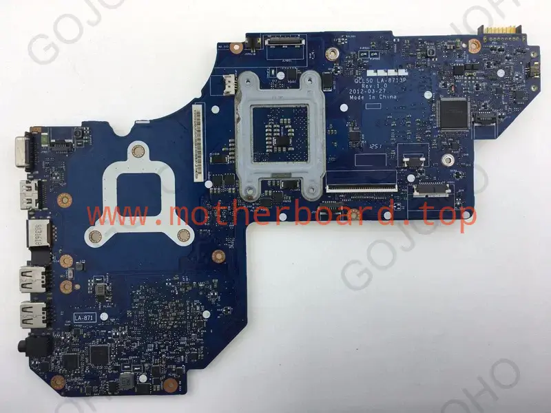 698395-501 For HP Envy M6-1000 m6 Laptop Motherboard HM77 HD4000 DDR3 LA-8713P 2