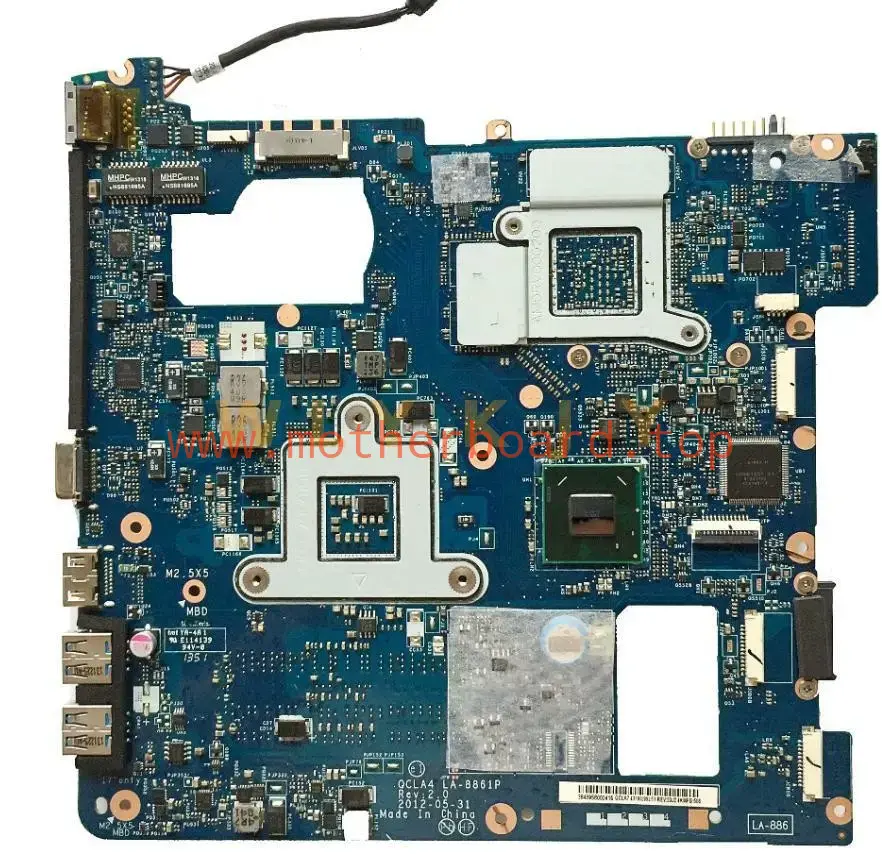 QCLA4 LA-8861P motherboard For Samsung NP350 350V5X Laptop BA59-03397A 2