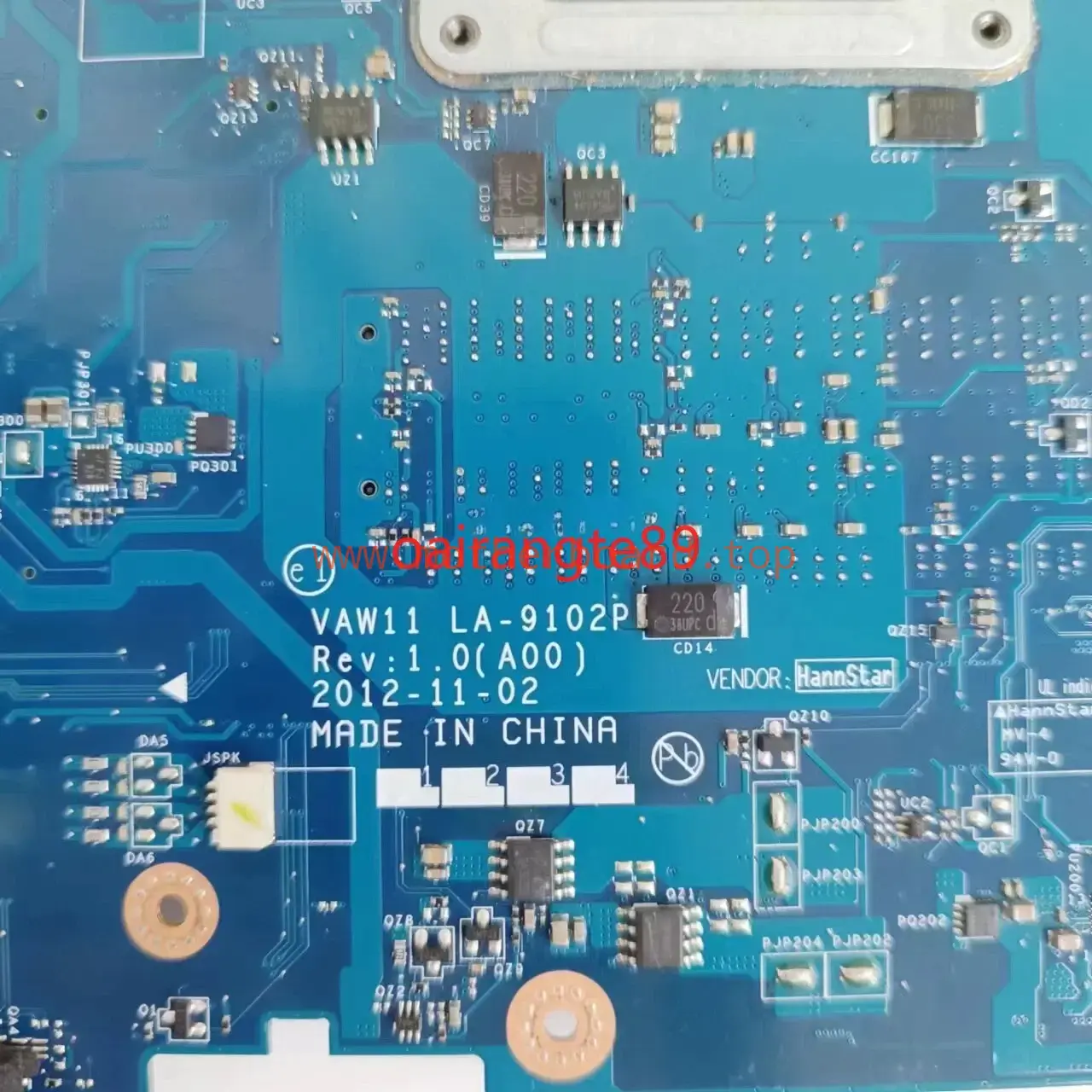 LA-9102P For Dell 3721 Laptop Motherboard CPU 2127U SR105 0KCFDN KCFDN 100% OK 4