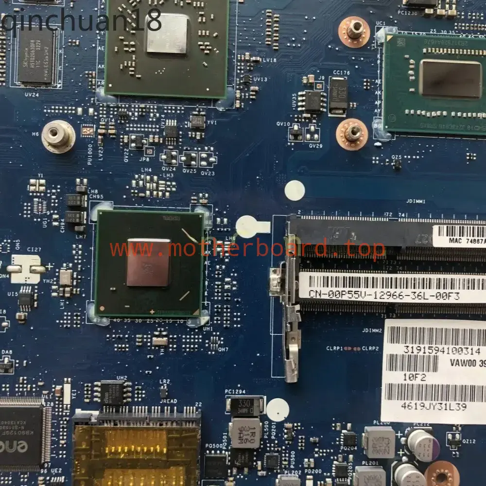 LA-9104P For Dell Inspiron 15R 3521 5521 Motherboard i3-3217U i5-3337U i7-3517U 2