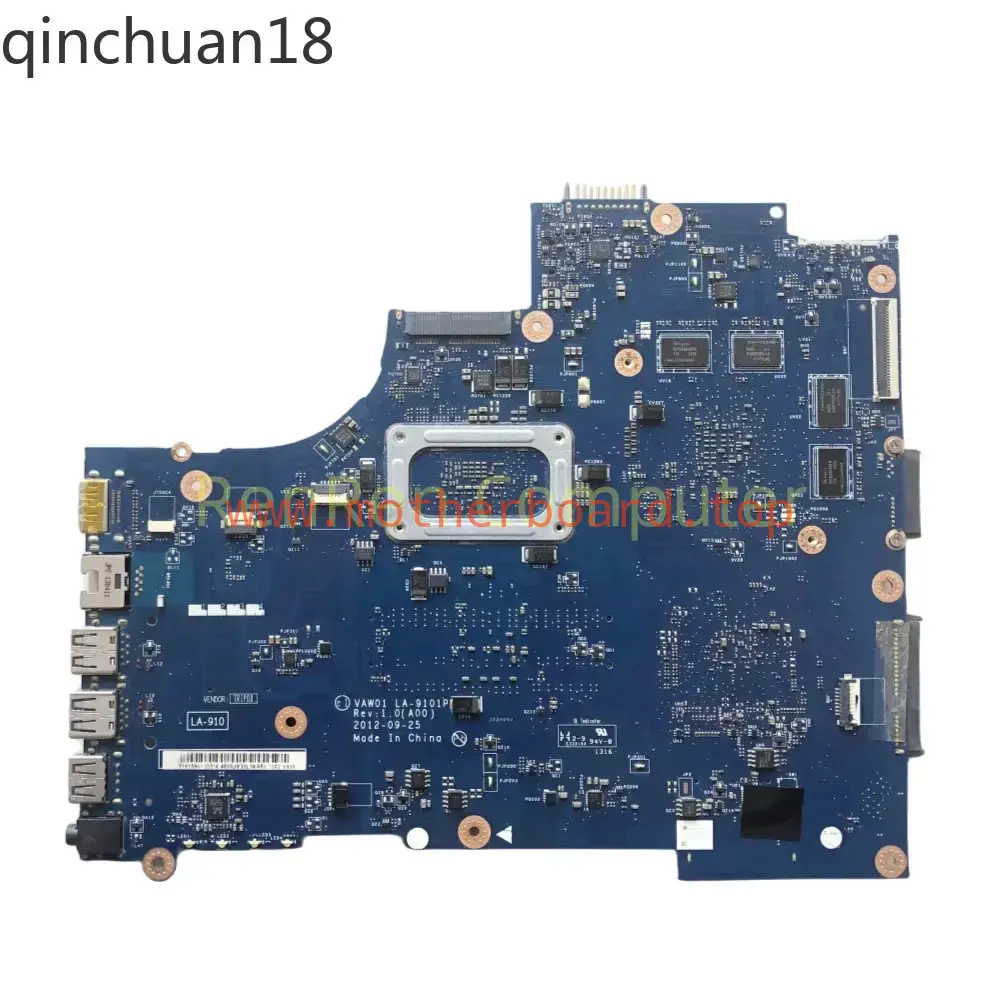 LA-9104P For Dell Inspiron 15R 3521 5521 Motherboard i3-3217U i5-3337U i7-3517U 3