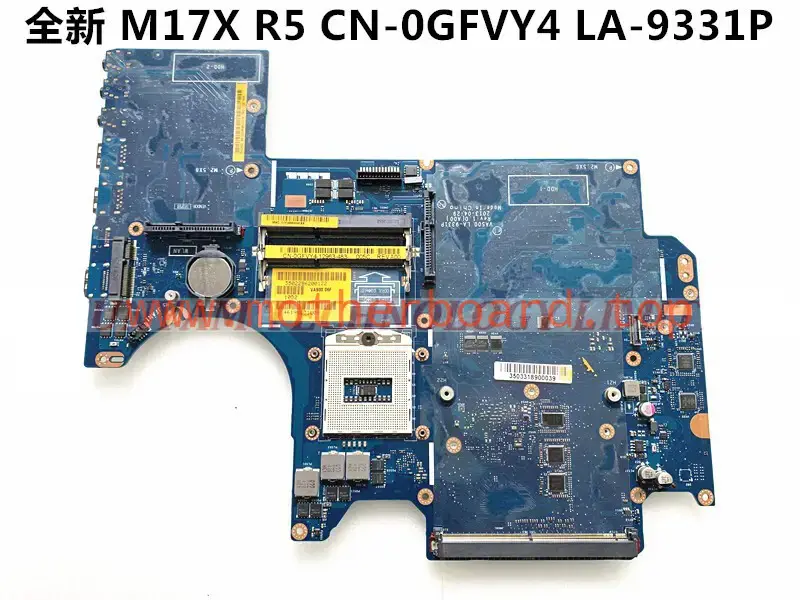 For DELL Alien M17X R5 Motherboard LA-9331P 0GFVY4/ 02XJJ7