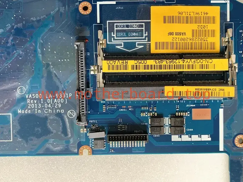 For DELL Alien M17X R5 Motherboard LA-9331P 0GFVY4/ 02XJJ7 3