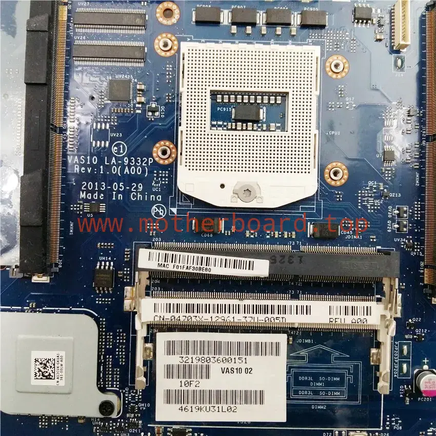 For DELL Alienware M18X R3 Intel Motherboard CN-04703X 4703X LA-9332P TestedGood 2