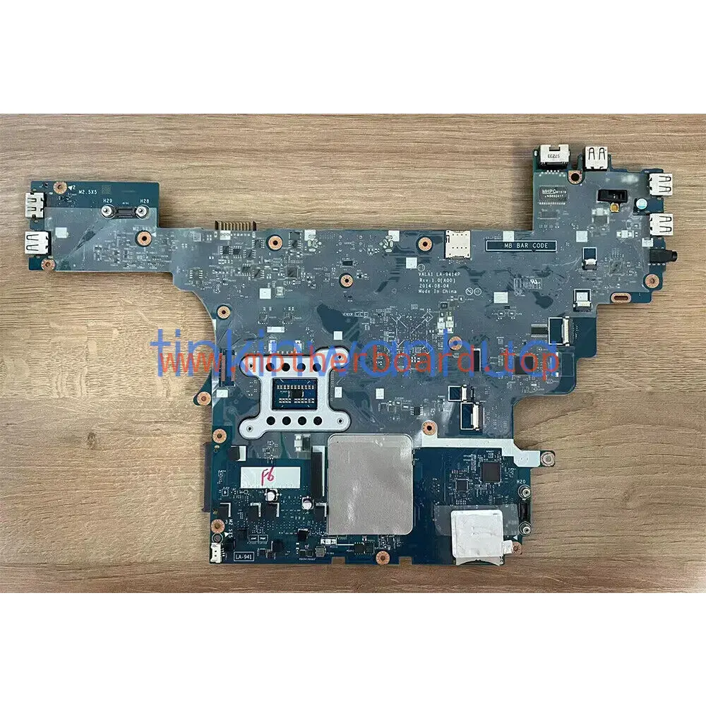 For Dell Latitude E6540 2950M CPU LA-9414P 0KJK6X KJK6X Motherboard 2