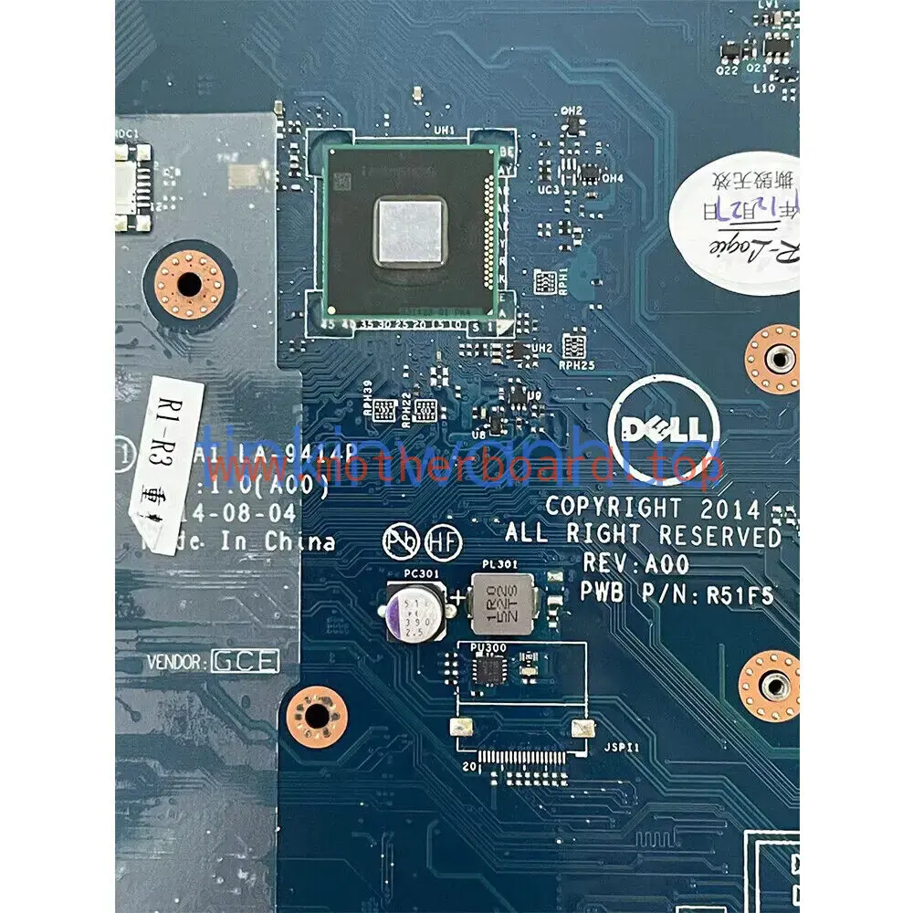 For Dell Latitude E6540 2950M CPU LA-9414P 0KJK6X KJK6X Motherboard 4