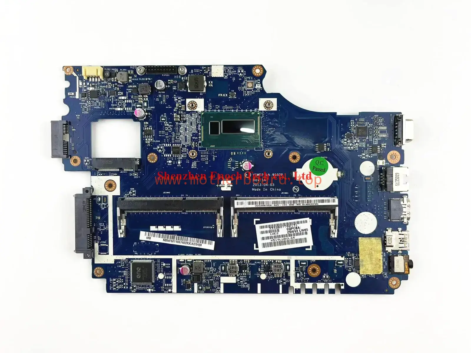 NBMFM11007 LA-9532P For Acer Aspire E1-572G E1-572 laptop Motherboard i5-4200U