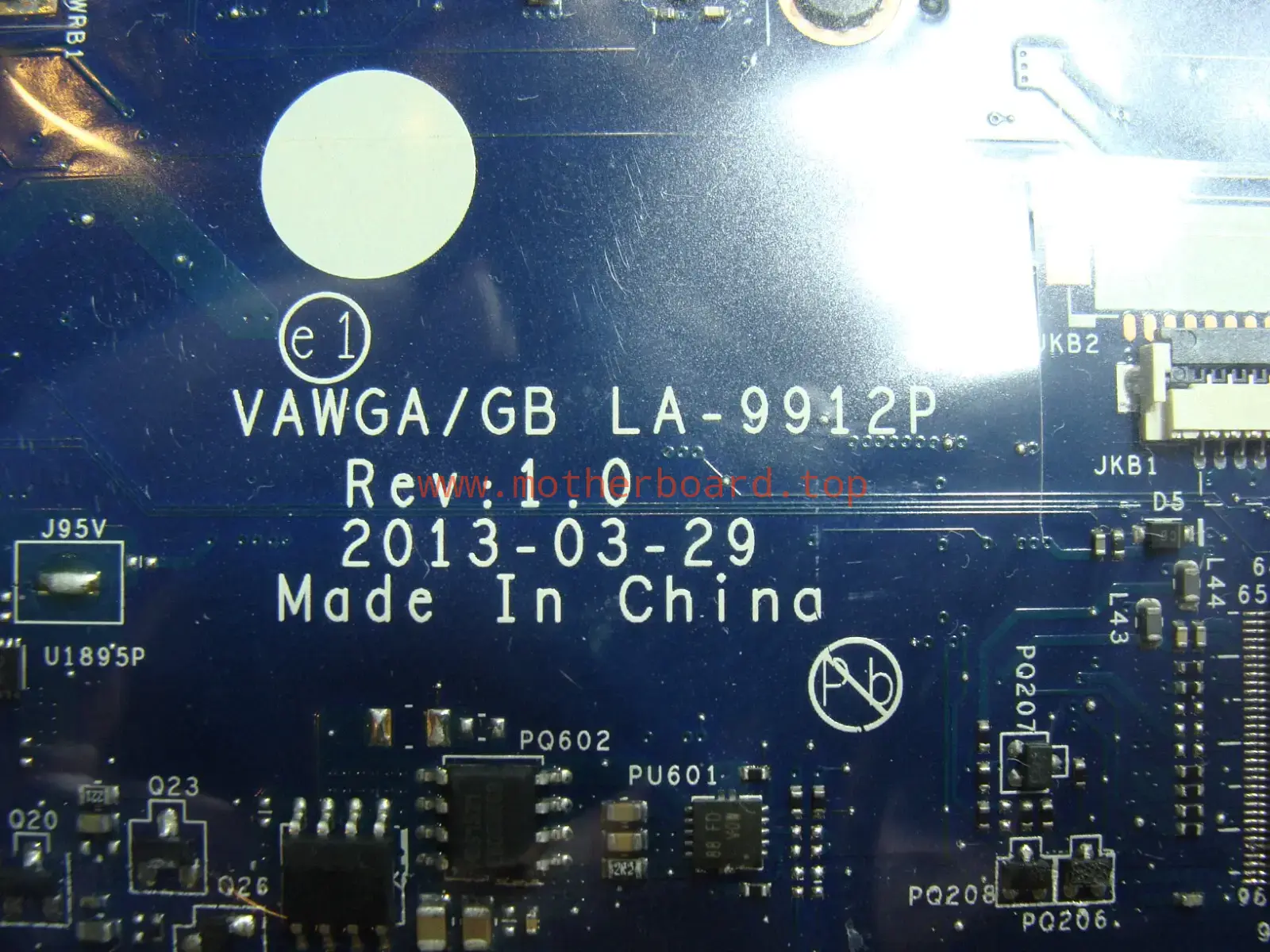 Lenovo Essential G505 AMD A6-5200 2.0GHz Motherboard LA-9912P 90003029 AS IS 3