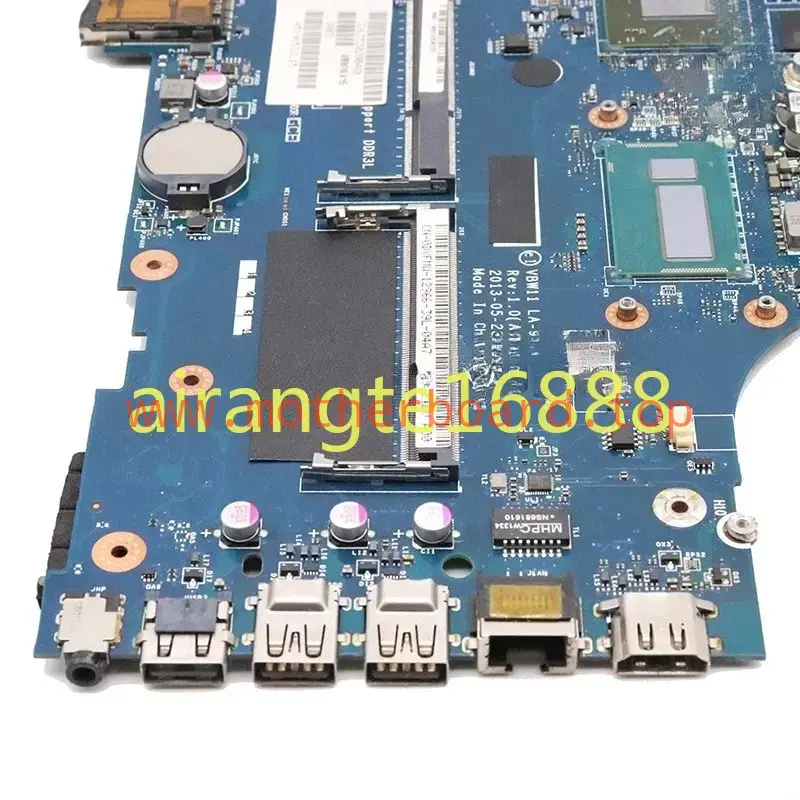 LA-9984P for Dell Inspiron 17R 5737 motherboard I7-4500U CPU 216-0846000 GPU