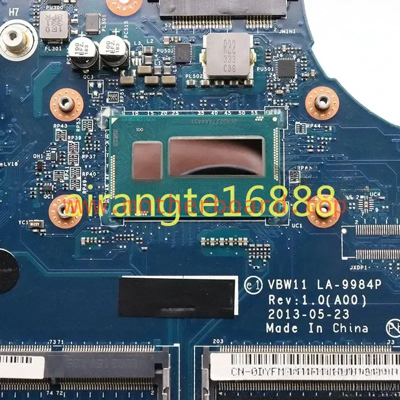 LA-9984P for Dell Inspiron 17R 5737 motherboard I7-4500U CPU 216-0846000 GPU 4