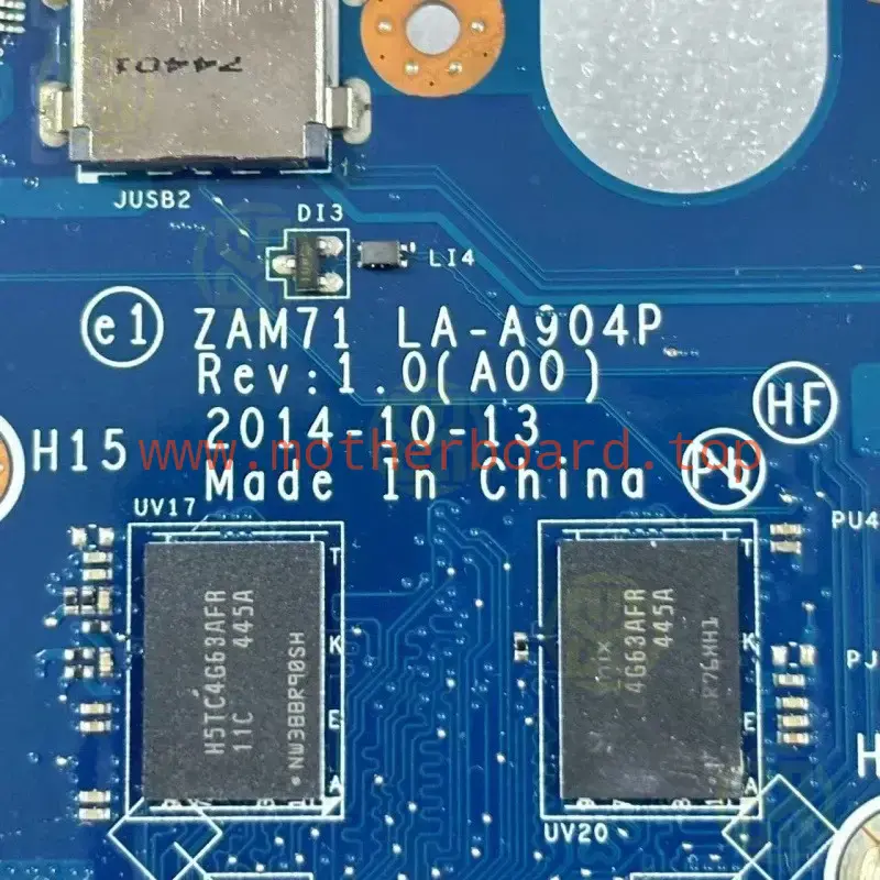 CN-0FT730 For Dell Latitude E5450 LA-A904P I5-5300U Laptop Motherboard DDR3 3