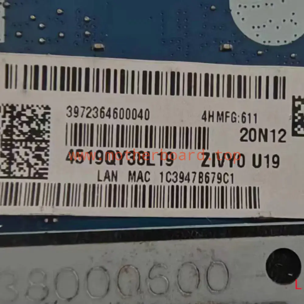 FOR Lenovo YOGA 2 13 Laptop Motherboard SR16Q I3-4010U LA-A921P 4519QY3819 4