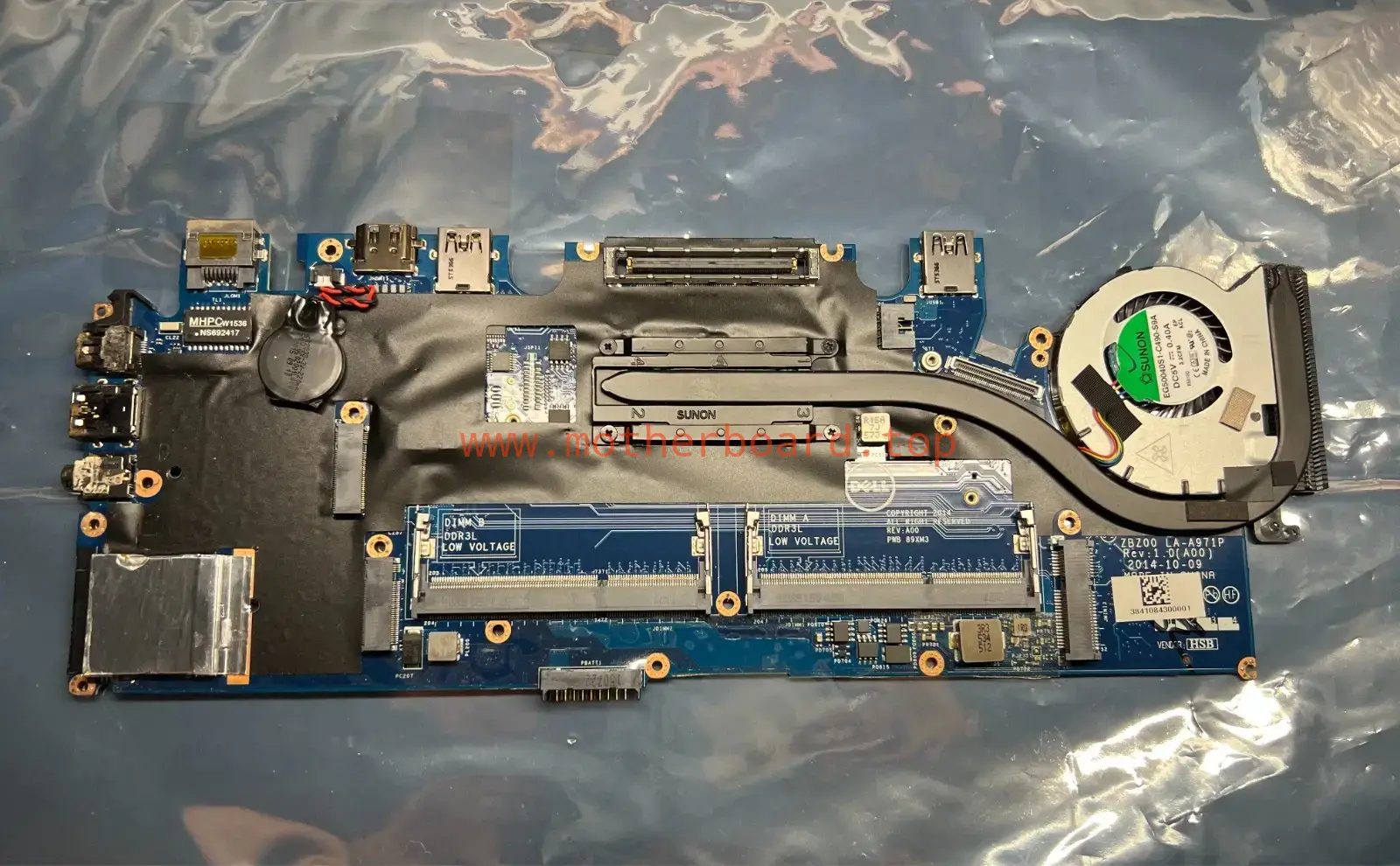 For Dell Latitude E7250 SR23V i7-5600U LA-A971P Motherboard 0TPHC4 TPHC4 2