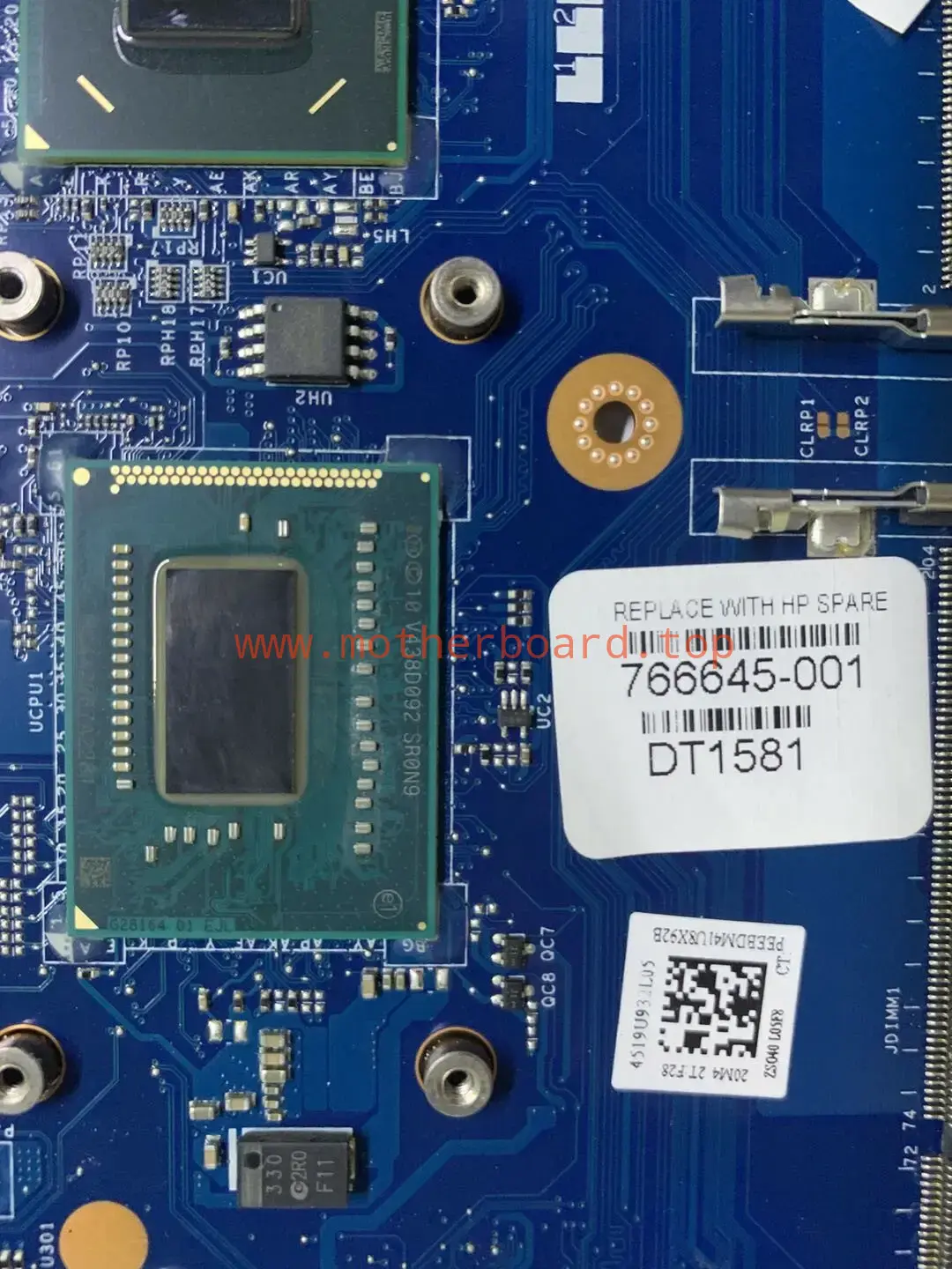 For HP 14-R 240 G3 laptop motherboard 766645-001 LA-A998P I3 CPU 100% TEST OK 4