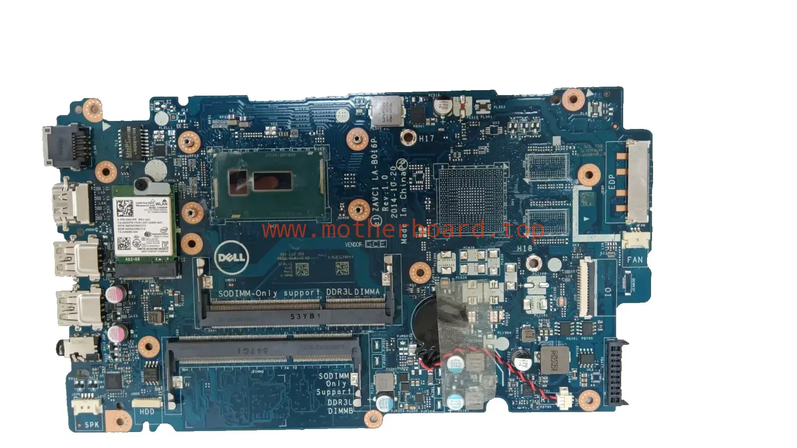 LA-B016P 0Y7WYD For Dell Inspiron 5448 5548 Laptop Motherboard SR23W i7-5500U 2