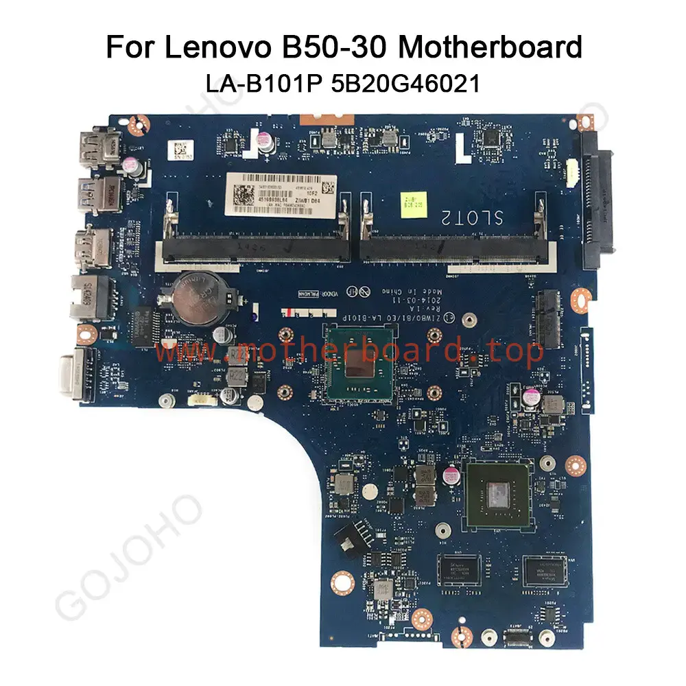 LA-B101P For Lenovo B50-30 Laptop Motherboard 5B20G46021 w/N3530 1G 100% Tested
