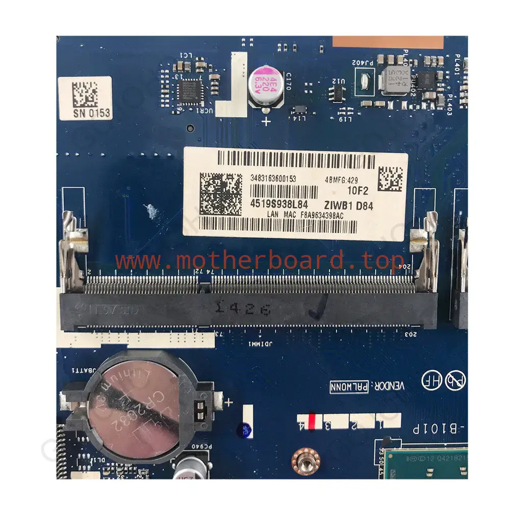 LA-B101P For Lenovo B50-30 Laptop Motherboard 5B20G46021 w/N3530 1G 100% Tested 3