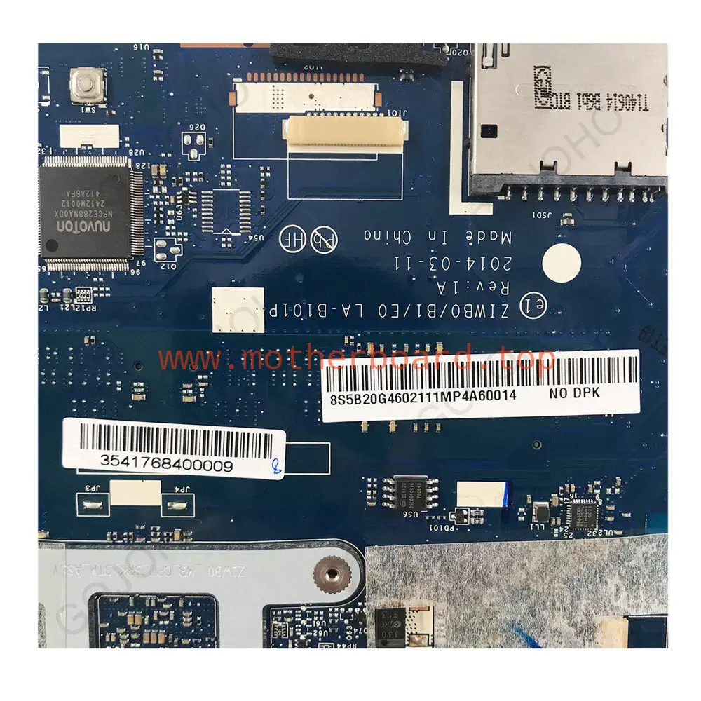 LA-B101P For Lenovo B50-30 Laptop Motherboard 5B20G46021 w/N3530 1G 100% Tested 4