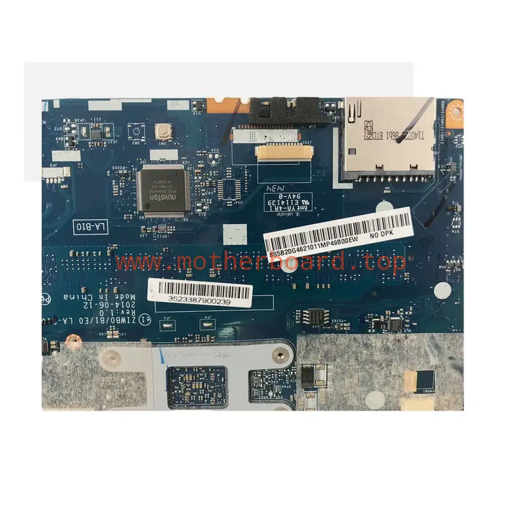 5B20G46157 Motherboard For Lenovo LA-B102P B50-30 Laptop Intel CPU N2830 UMA 3