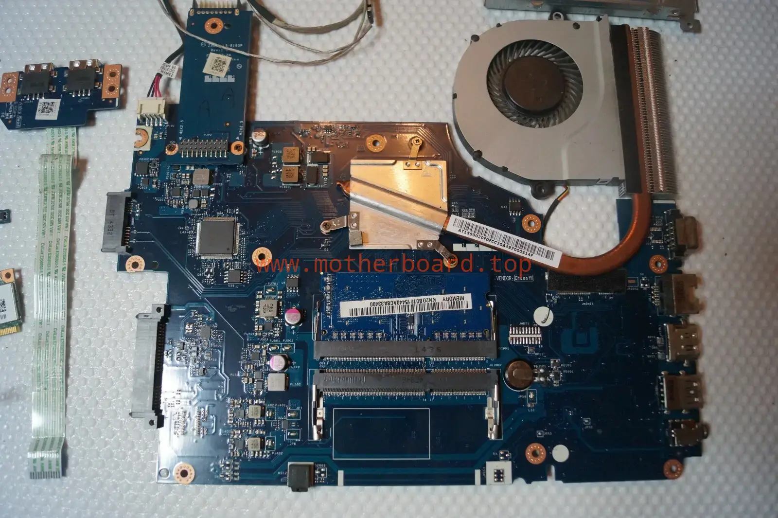 Motherboard LA-B232P NBMLF1100 FOR 15.6" Acer E5-521 Laptop A6 1.8GHz + EXTRAS 2