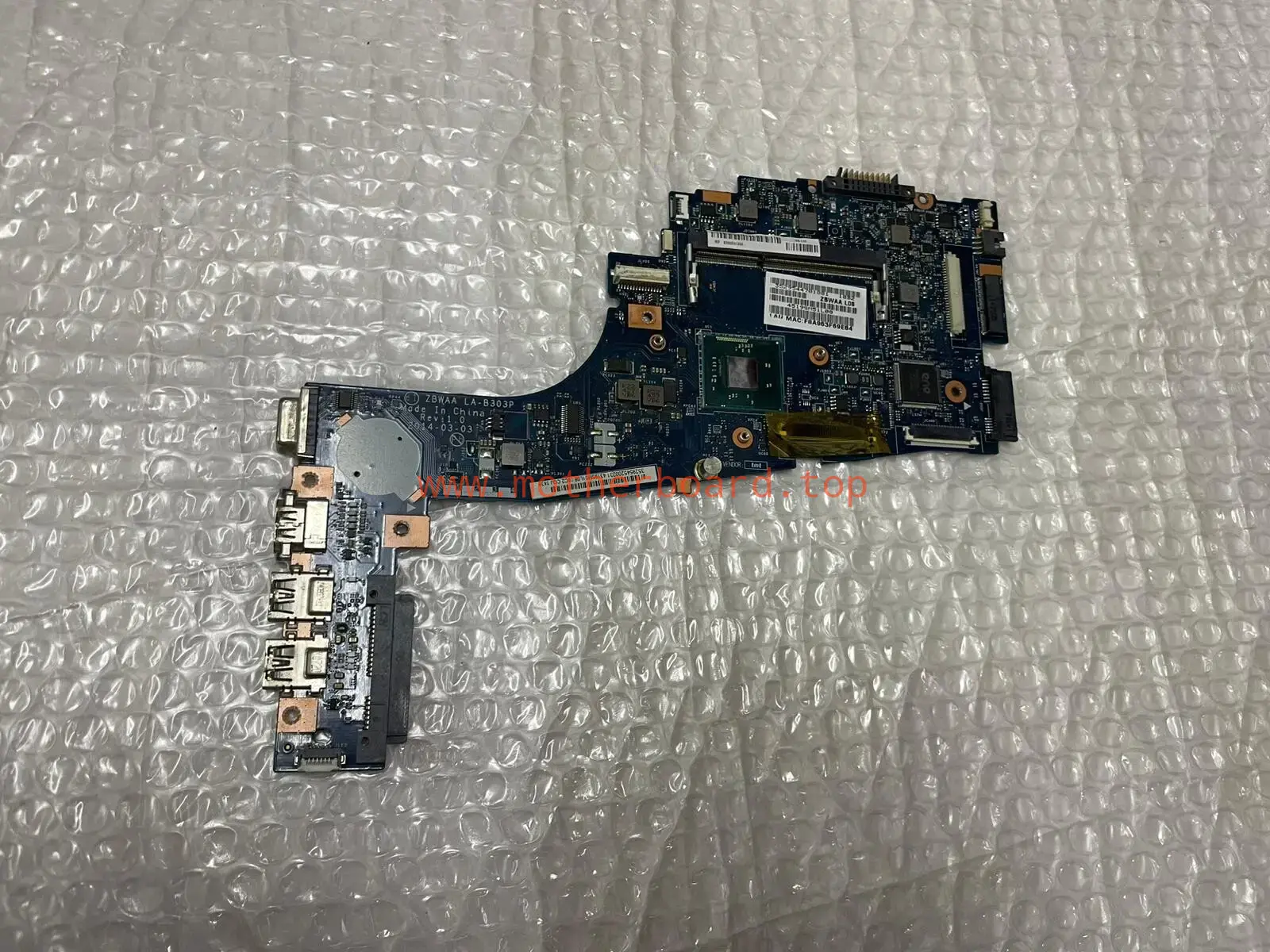 For Laptop Motherboard Toshiba ZBWAA LA-B303P K000891460 Rev 1.0 3