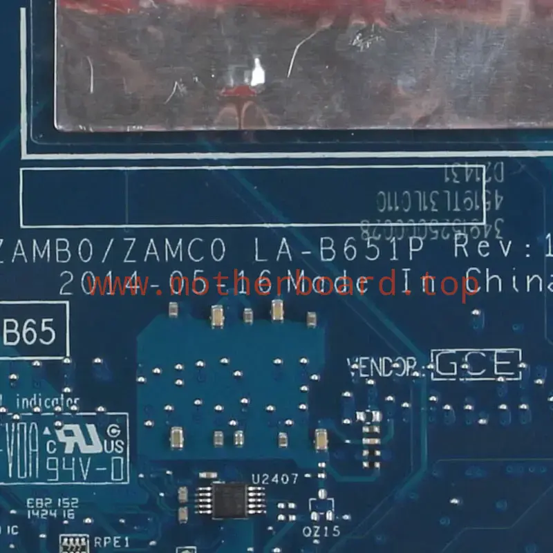 FOR DELL Inspiron 15 5000 5545 LA-B651P 0JC13J Motherboard Test OK JC13J 4