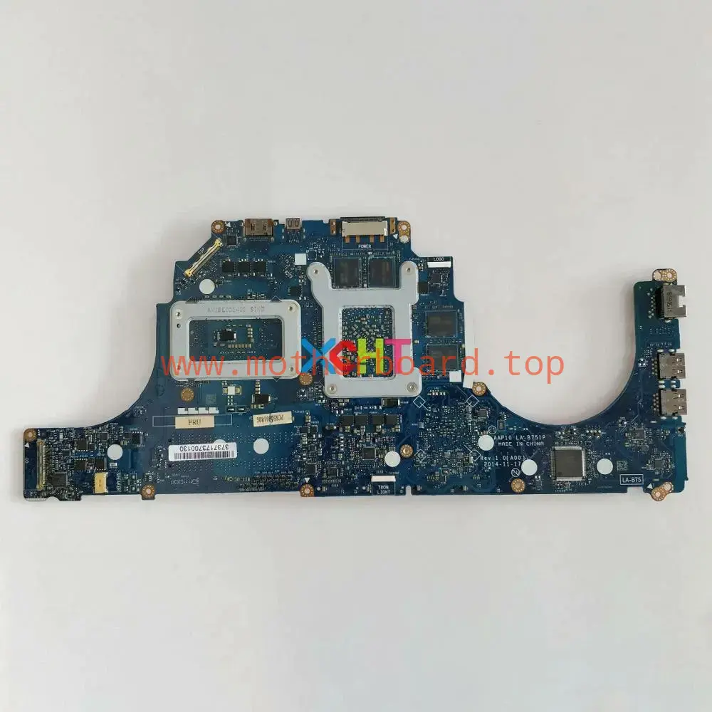 For Dell Laptop Alienware 15 R2 AAP10 LA-B751P i7-4720HQ Motherboard CN-0DWWXN 3