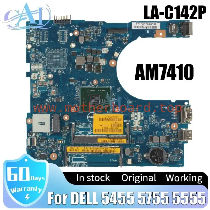 01N0C6 For DELL Inspiron 15 5000 5455 5755 5555 Laptop Motherboard LA-C142P A8
