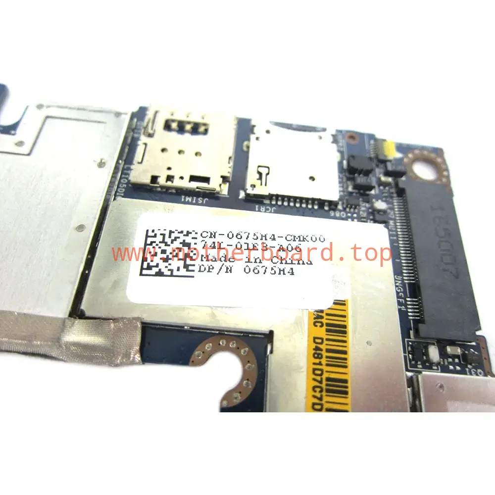 For DELL Latitude 7275 9250 motherboard M5-6Y54 CPU 4GB RAM CN-0P98DK LA-C321P 3