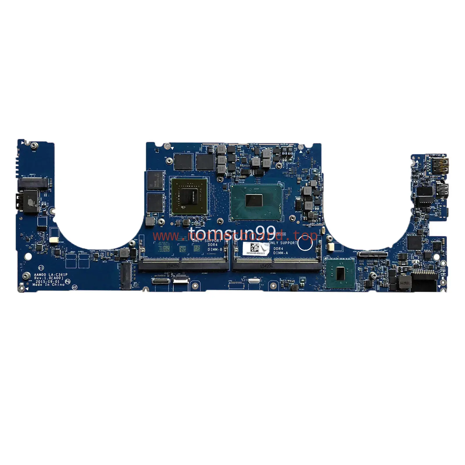 Motherboard For DELL XPS 15 9550 Precision 5510 LA-C361P i5/i7/E3-1505M V5 CPU