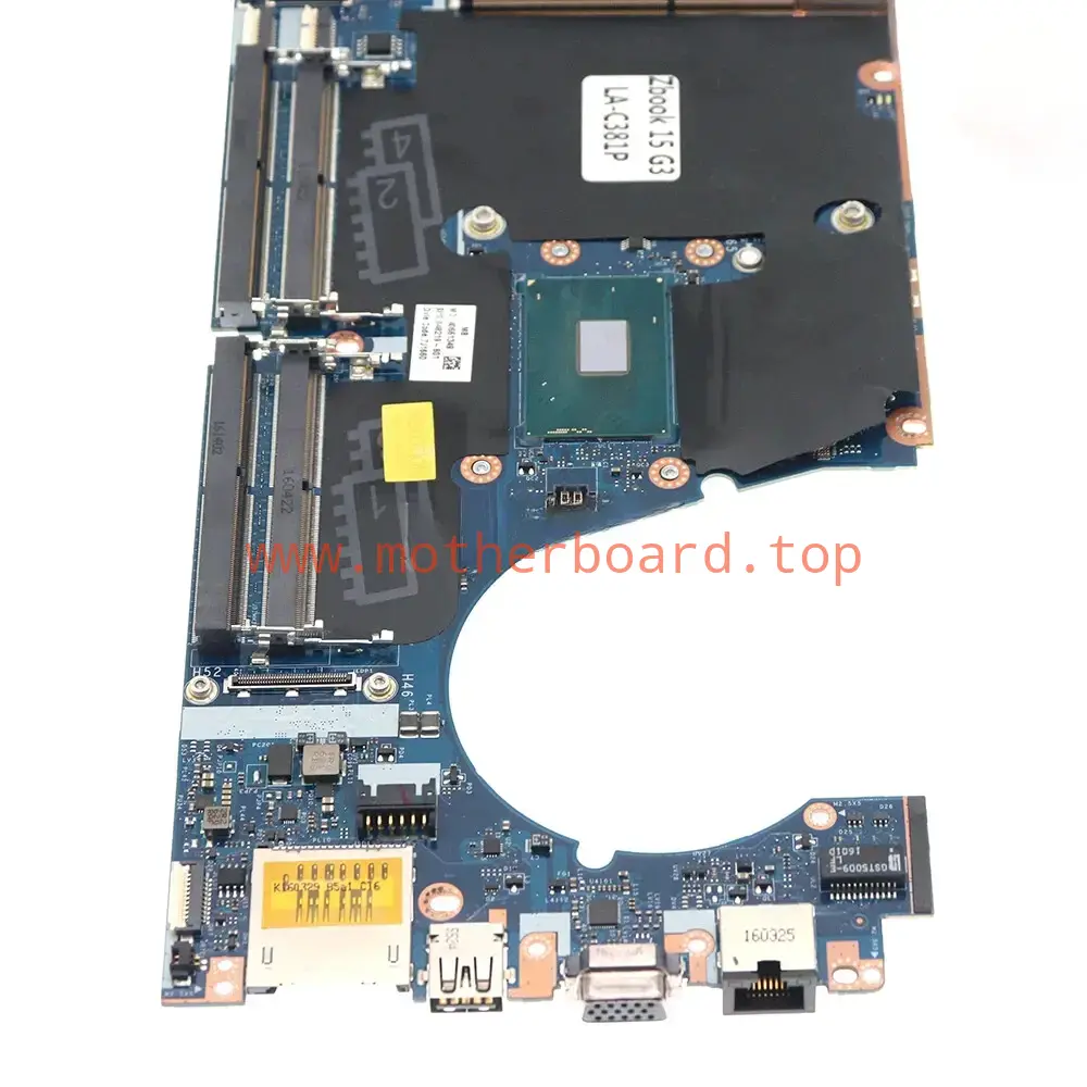 LA-C381P 848219-601 848219-001 For HP Zbook 15 G3 Laptop Motherboard 2