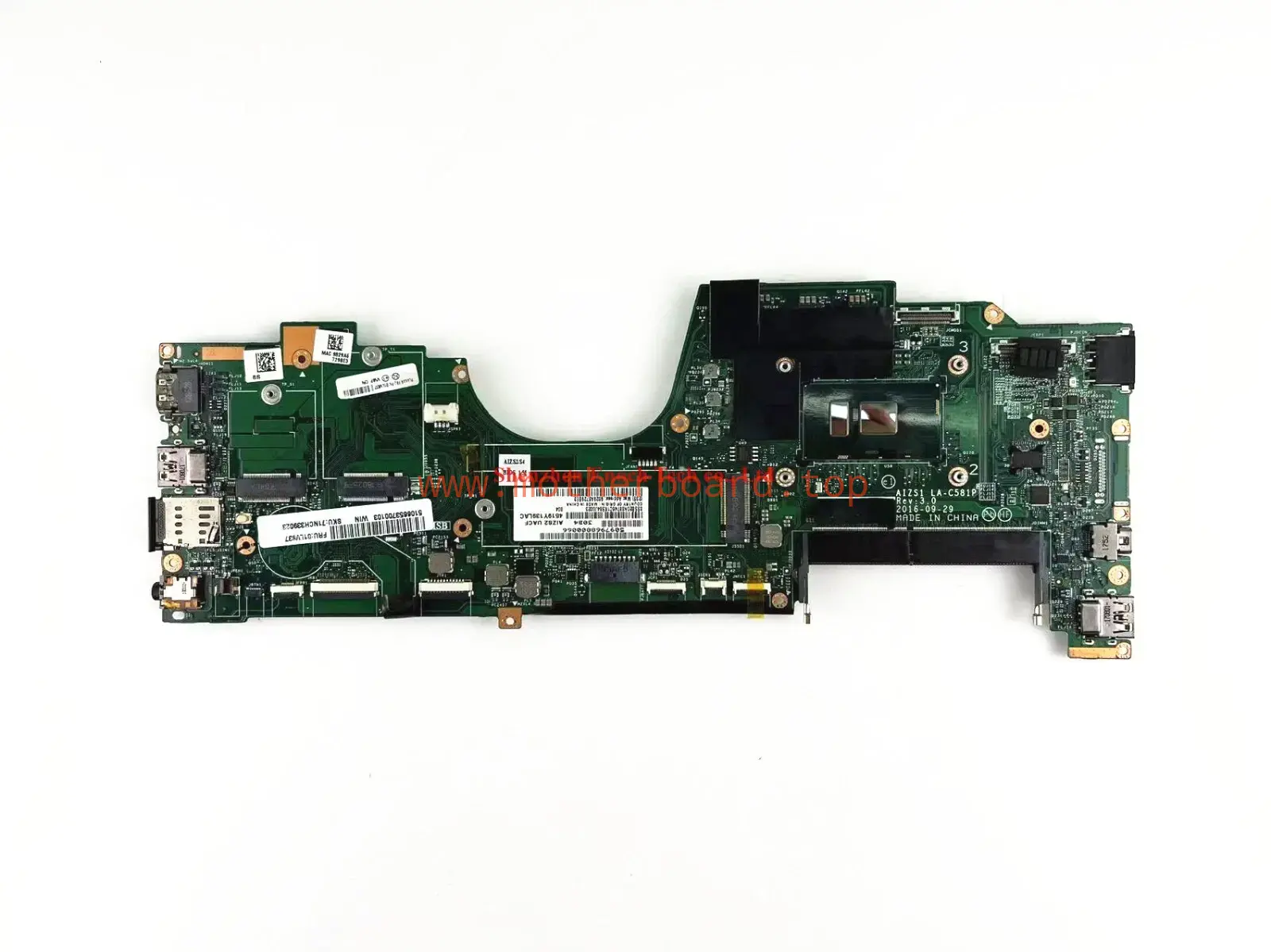 FRU: 01LV837 LA-C581P for Lenovo ThinkPad Y0GA 260 Laptop Motherboard i7-6600u