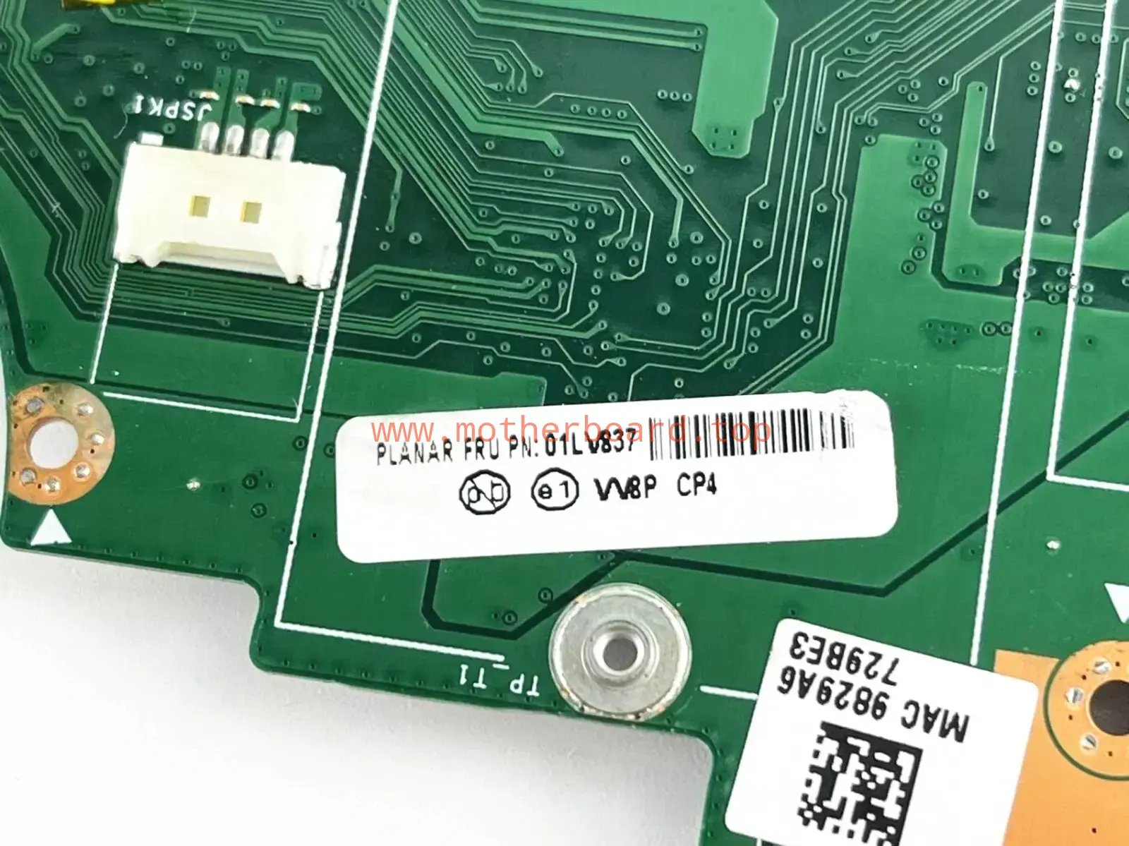 FRU: 01LV837 LA-C581P for Lenovo ThinkPad Y0GA 260 Laptop Motherboard i7-6600u 3