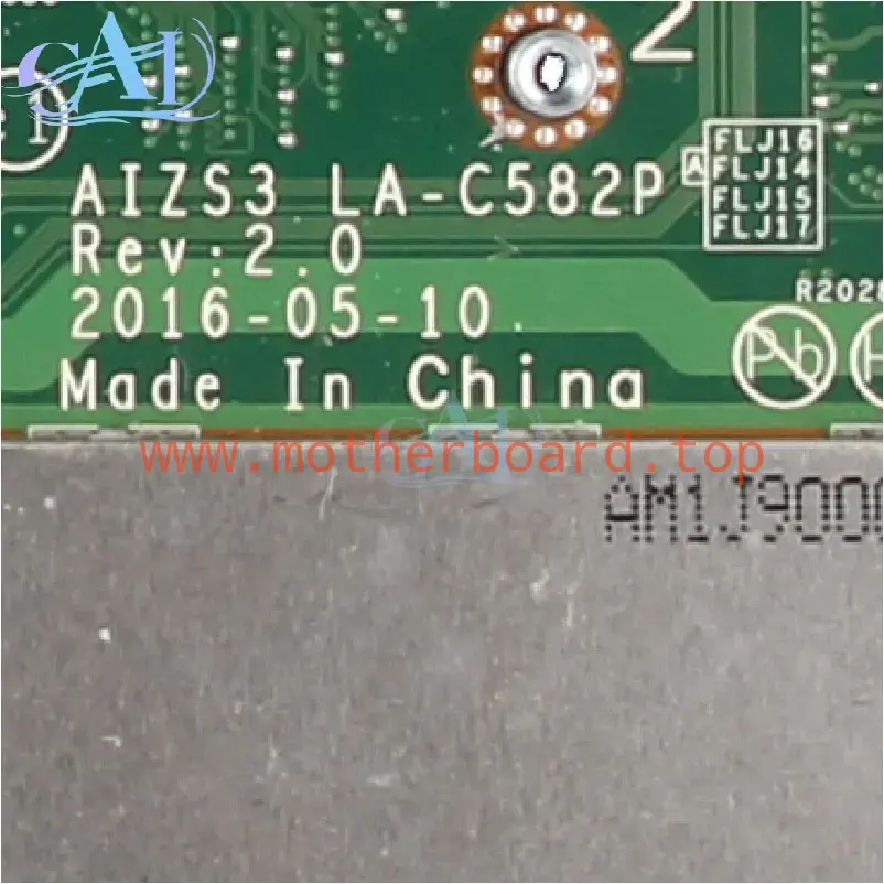 LA-C582P For Lenovo YOGA 260 Laptop Motherboard 01LV847 01LV861 I5 I7-6TH 8GB 3